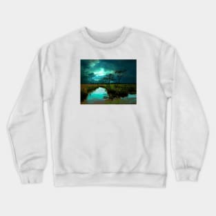 Solitude in Blues Crewneck Sweatshirt